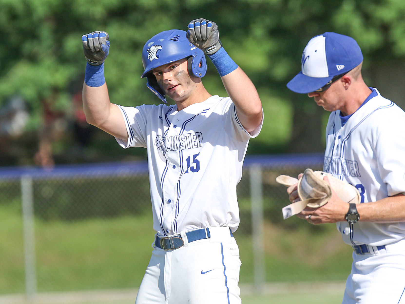St. Dominic vs. Westminster baseball